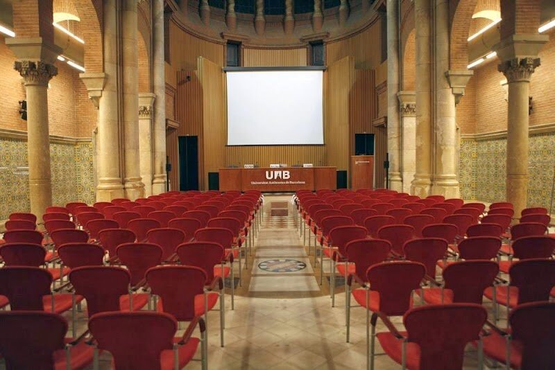 UAB Casa Convalescència - UAB Casa Convalescència is a hidden gem in Barcelona, inviting families and curious travelers to discover one of the city’s most captivating architectural treasures. Nestled within the iconic Hospital de la Santa Creu i Sant Pau complex, this building is a stunning example of Catalan Modernista style, designed in the late 19th century by Pere Domènech i Roura. Its rich history began with a philanthropic mission to provide better medical care, and today, its legacy lives on as a UNESCO World Heritage Site and headquarters of the Universitat Autònoma de Barcelona Foundation. Step inside and you’ll be greeted by grand vaulted brick ceilings, vibrant ceramic tile murals, and natural stone columns—a testament to Barcelona’s artistic heritage. Families will love wandering through the delightful garden or exploring the former chapel, now transformed into an elegant assembly hall. Beyond its beauty, Casa Convalescència buzzes with life, hosting cultural events, exhibitions, and community gatherings in a setting that seamlessly blends tradition with modern sustainability. Whether you’re seeking a quiet moment in its peaceful spaces or inspiration from its storied past, Casa Convalescència offers an unforgettable experience for all ages.