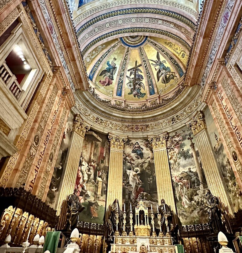 Royal Basilica of Saint Francis the Great - The Royal Basilica of Saint Francis the Great stands as one of Madrid's most breathtaking architectural treasures, crowning the historic La Latina neighborhood with timeless elegance. Built between 1761 and 1784, this neoclassical masterpiece replaced an earlier Franciscan convent that legend traces back to Saint Francis of Assisi's pilgrimage through Spain in 1214. What truly captivates visitors is the basilica's **magnificent dome**—a stunning 33-meter diameter marvel that soars 58 meters high, making it Spain's largest and Europe's fourth largest. This engineering feat is adorned with intricate frescoes and gold accents that inspire awe and devotion. Inside, the basilica transforms into an art lover's paradise. The circular interior features six surrounding chapels, each a mini museum showcasing different architectural styles from Baroque to Byzantine. Visitors encounter masterpieces by Spanish greats like Goya and Zurbarán, their religious scenes depicted in grand oil paintings surrounded by ornate carvings and gold inlays. Beyond its artistic wealth, the basilica pulses with spiritual significance and cultural history, offering families and curious travelers an unforgettable journey through centuries of Spanish heritage and architectural brilliance.
